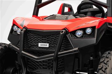 Beach Buggy XL Elbil til 2 Børn m/4x24V Motorer + Gummihjul + fjernb-15