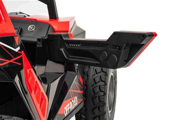 Beach Buggy XL Elbil til 2 Børn m/4x24V Motorer + Gummihjul + fjernb-18