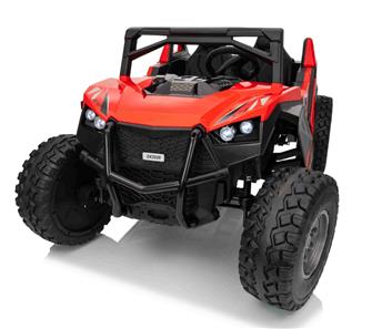 Beach Buggy XL Elbil til 2 Børn m/4x24V Motorer + Gummihjul + fjernb-2