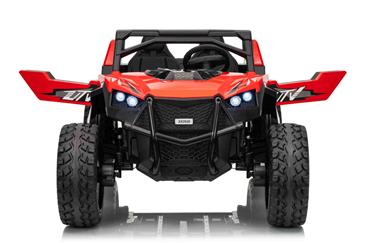 Beach Buggy XL Elbil til 2 Børn m/4x24V Motorer + Gummihjul + fjernb-8