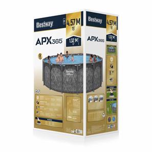 Bestway APX 365 Rund Pool 457 x 132 cm (2027 model)-5
