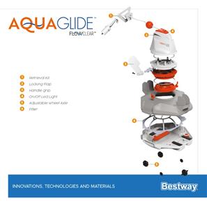Bestway AquaGlide Pool Rengøringsrobot-10