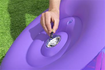 Bestway  Astro Glow LED Oppustelig Stol 72 x 72 x 64 cm-6