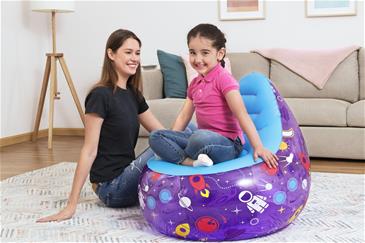 Bestway  Astro Glow LED Oppustelig Stol 72 x 72 x 64 cm-7