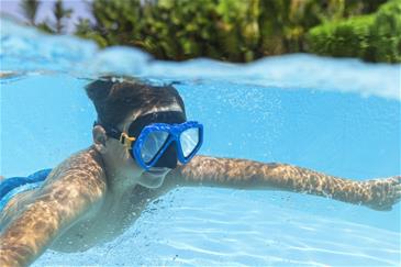 Bestway Dominator Dykkermaske 7+ år, Blå-5