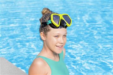 Bestway Dominator Dykkermaske 7+ år, Gul-6