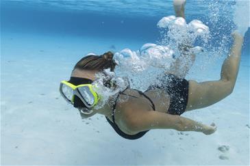 Bestway Dominator Pro Dykkermaske 14+ år, Gul-3