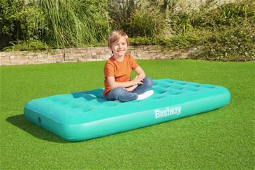 Bestway  DrowsyDreamer Luftmadras 158 x 89 x 18 cm m/pumpe, Turkis-3