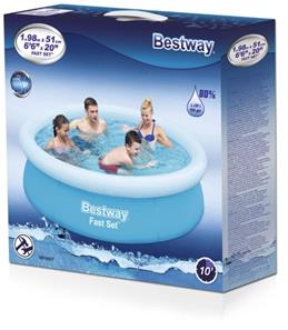  Bestway Fast Set Pool 198 x 51cm-4