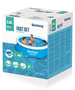  Bestway Fast Set Pool 244 x 61 cm-4