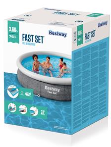  Bestway Fast Set Pool 366 x 76cm (Ny model)-5