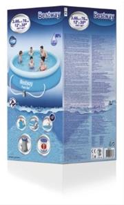  Bestway Fast Set Pool Sæt 366 x  76cm m/filter pumpe-4