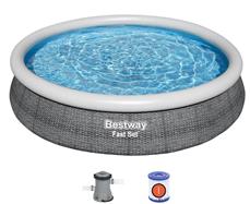 Bestway Fast Set Pool Sæt 366 x  76cm m/Filter Pumpe