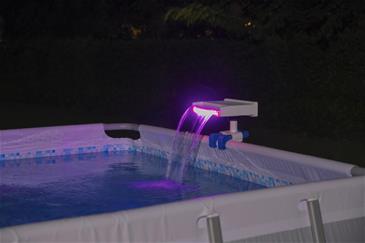 Bestway Flowclear Beroligende LED-vandfald til Pool-10