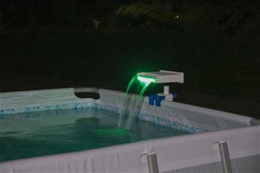 Bestway Flowclear Beroligende LED-vandfald til Pool-3