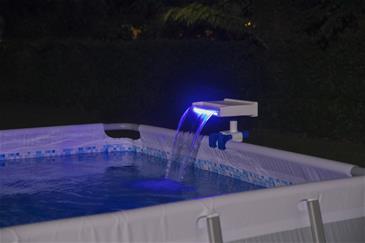 Bestway Flowclear Beroligende LED-vandfald til Pool-6