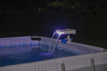 Bestway Flowclear Beroligende LED-vandfald til Pool-7
