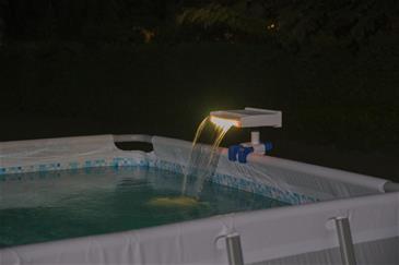 Bestway Flowclear Beroligende LED-vandfald til Pool-8