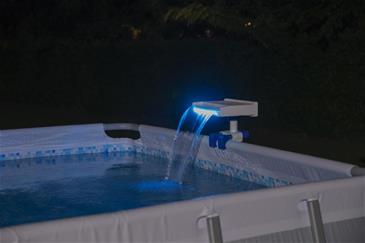 Bestway Flowclear Beroligende LED-vandfald til Pool-9