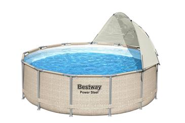 Bestway Flowclear Pavillion / Baldakin til runde pool  305 - 549 cm-2