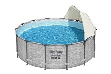 Bestway Flowclear Pavillion / Baldakin til runde pool  305 - 549 cm-3