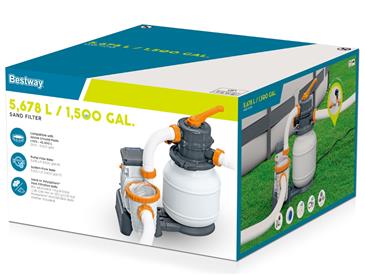 Bestway Flowclear Sandfilter Pumpe  5678L (2024 model)-2