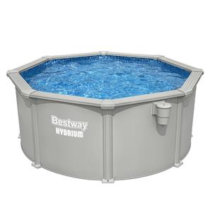 Bestway Hydrium 305 x 122 cm stål pool m/sandfilter, Skimmer (2027 model)-4