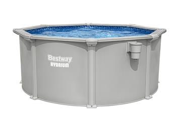 Bestway Hydrium 305 x 122 cm stål pool m/sandfilter, Skimmer (2027 model)-7
