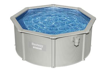 Bestway Hydrium 305 x 122 cm stål pool m/sandfilter, Skimmer (2025 model)-4
