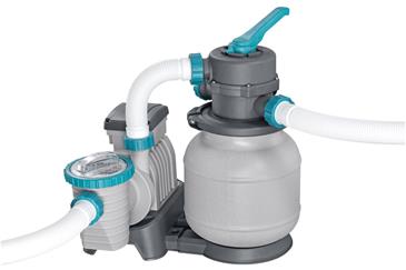 Bestway Hydrium 488 x 132 cm stål pool m/sandfilter, Skimmer mv (2026)-11