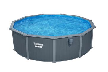 Bestway Hydrium 488 x 132 cm stål pool m/sandfilter, Skimmer mv (2026)-9