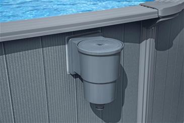 Bestway Hydrium 488 x 132 cm stål pool m/sandfilter, Skimmer mv (2027)-4