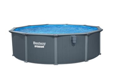 Bestway Hydrium 488 x 132 cm stål pool m/sandfilter, Skimmer mv (2027)-8