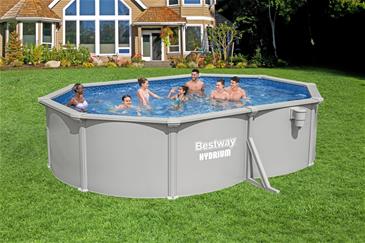 Bestway Hydrium 500 x 366 x 122 cm Oval Stålvægspoolsæt (2026 model)-2