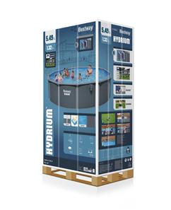 Bestway Hydrium 549 x 132 cm Rund Stålvægspoolsæt (2027 model)-14
