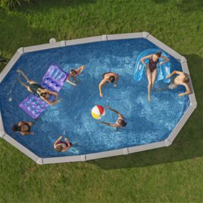 Bestway Hydrium 610 x 366 x 122 cm Oval Stålvægspoolsæt (2027 model)-2