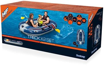 Bestway Hydro Force Gummibåd Treck X2 Sæt 255 x 127 cm-2