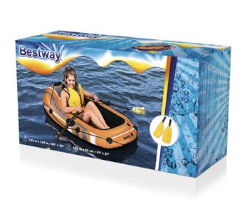 Bestway Hydro Force Kondor 1000 Gummibåd m/årer 155 x 93 cm -7