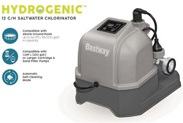 Bestway Hydrogenic 12 g/t saltvandsklorinator-4