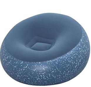Bestway ''Inflate-A-Chair'' Oppustelig Stol 112 x 122 x 66 cm, mørkeblå