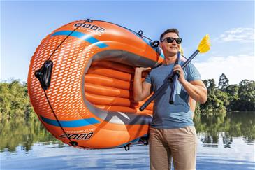 Bestway Kondor Elite 2000 Gummibåd Sæt 196 x 106 cm-3