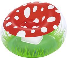 Bestway Mighty Mushroom Oppustelig Stol 112 x 122 x 66 cm