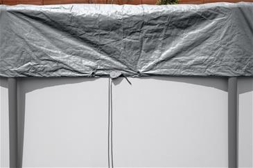 Bestway overdækning 427 cm Premium Rund Poolcover-5