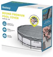 Bestway overdækning 457 cm Premium Rund Poolcover