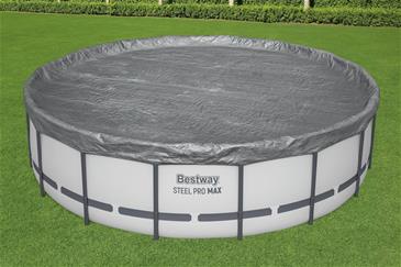 Bestway overdækning 488 cm Premium Rund Poolcover-2
