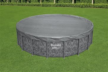 Bestway overdækning 549 cm Premium Rund Poolcover-2
