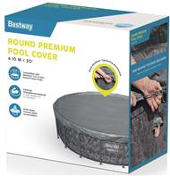 Bestway overdækning 610 cm Premium Rund Poolcover
