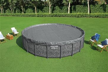 Bestway overdækning 610 cm Premium Rund Poolcover-6