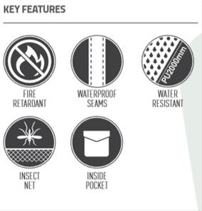 Bestway Pavillo Traverse X4 Telt 480 x 210 x 165 cm-4