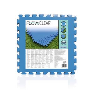 Bestway Pool underlag / bundbeskytter 9 stk (50 x 50 cm)-2